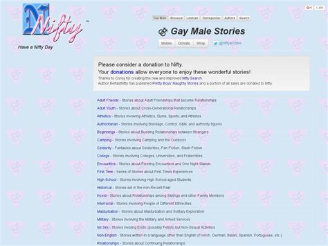 nifty.org gay|Nifty Erotic Stories Archive